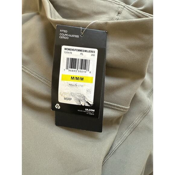 $65 Under Armour Women's Motion Flare Pants - Gravel - Medium - New With Tags - Picture 5 of 6